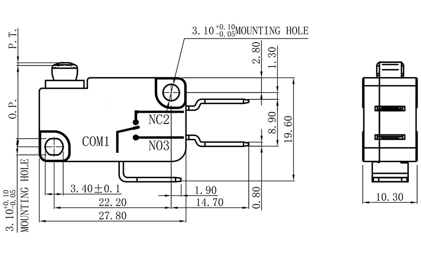 limit switch long lever