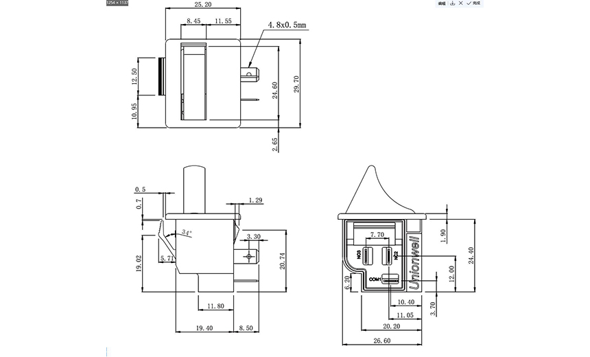 micro switch atex